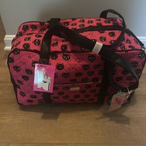 Betsey Johnson duffle